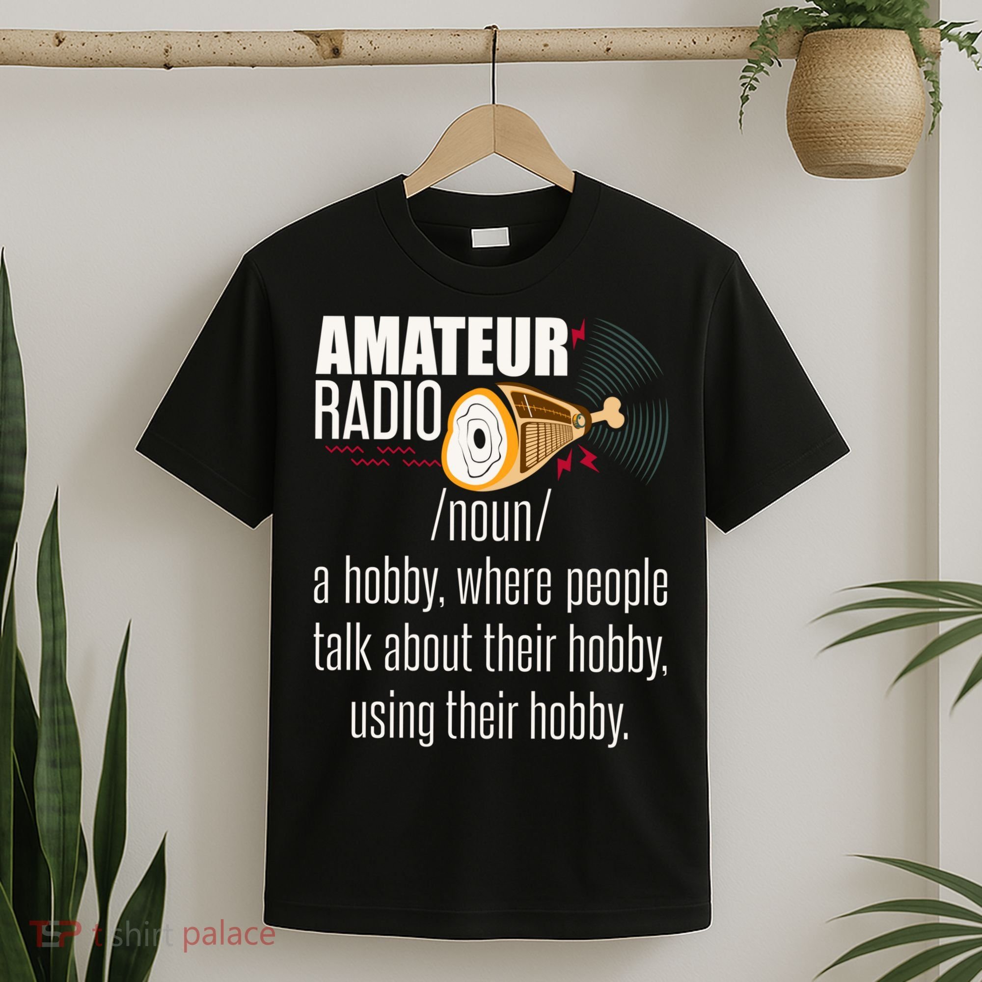 Amateur Radio Definition Gift Ham Radio Operator Enthusiast Gift T-Shirt