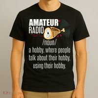 Amateur Radio Definition Gift Ham Radio Operator Enthusiast Gift T-Shirt thumb 3