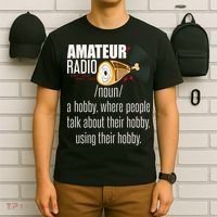 Amateur Radio Definition Gift Ham Radio Operator Enthusiast Gift T-Shirt thumb 6
