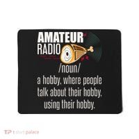 Amateur Radio Definition Gift Ham Radio Operator Enthusiast Gift Mousepad thumb 0