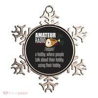 Amateur Radio Definition Gift Ham Radio Operator Enthusiast Gift Ornament thumb 0