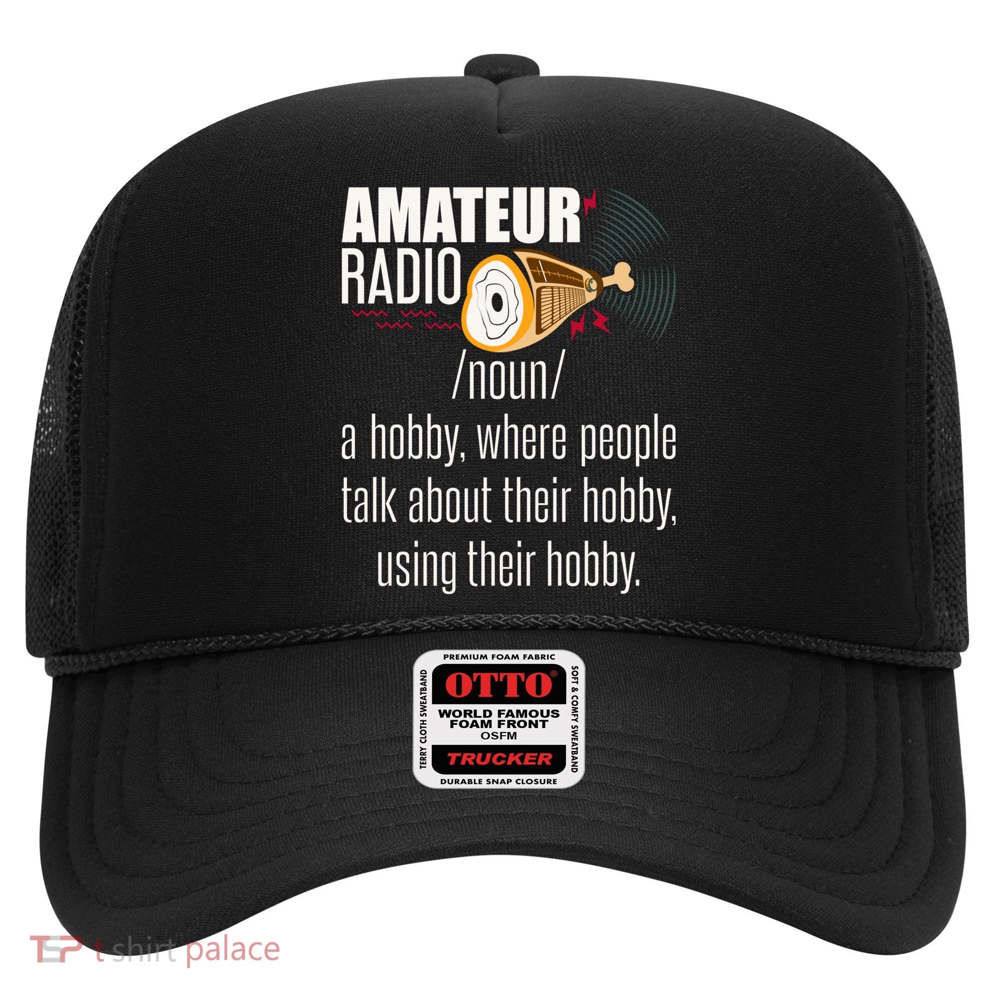 Amateur Radio Definition Gift Ham Radio Operator Enthusiast Gift Hat