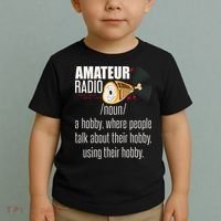 Amateur Radio Definition Gift Ham Radio Operator Enthusiast Gift Toddler T-Shirt thumb 2