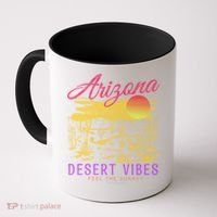 Arizona Retro Desert Vibes Coffee Mug thumb 0