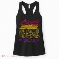 Arizona Retro Desert Vibes Women's Tank Top thumb 0