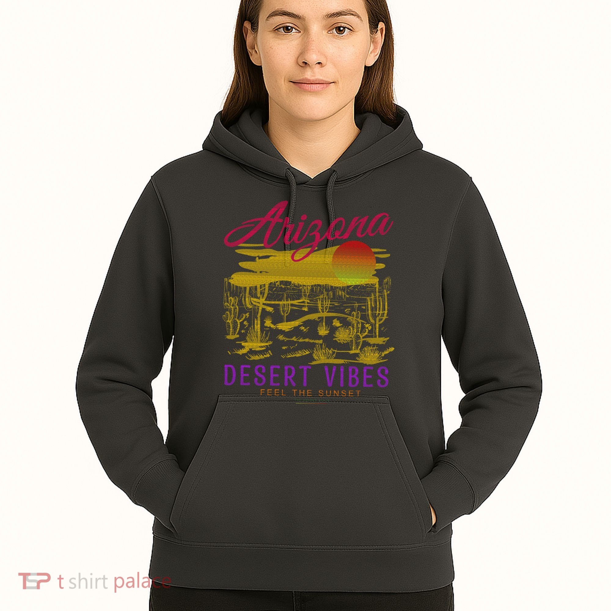 Arizona Retro Desert Vibes Hoodie