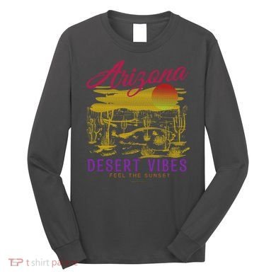 Arizona Retro Desert Vibes Long Sleeve Shirt