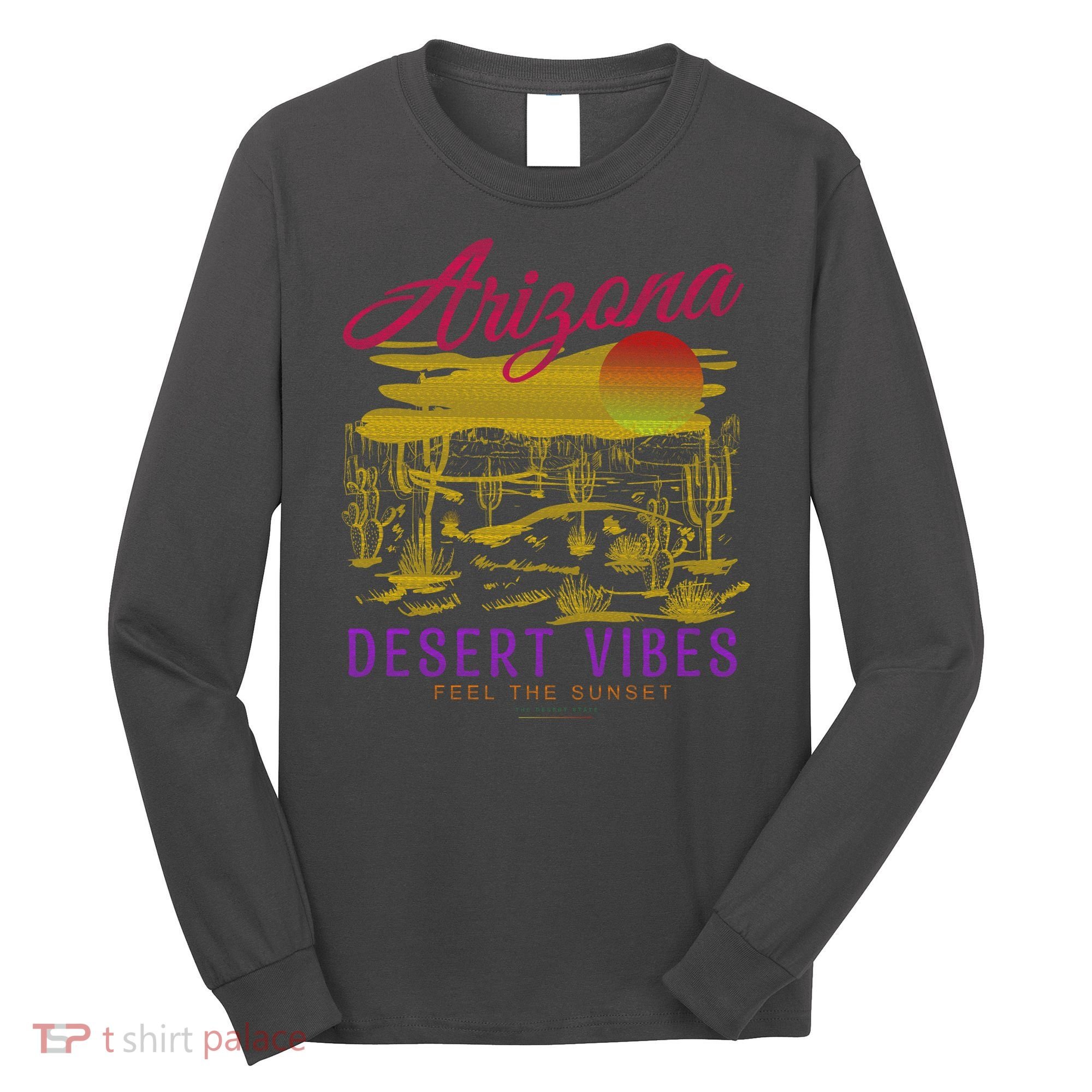 Arizona Retro Desert Vibes Long Sleeve Shirt