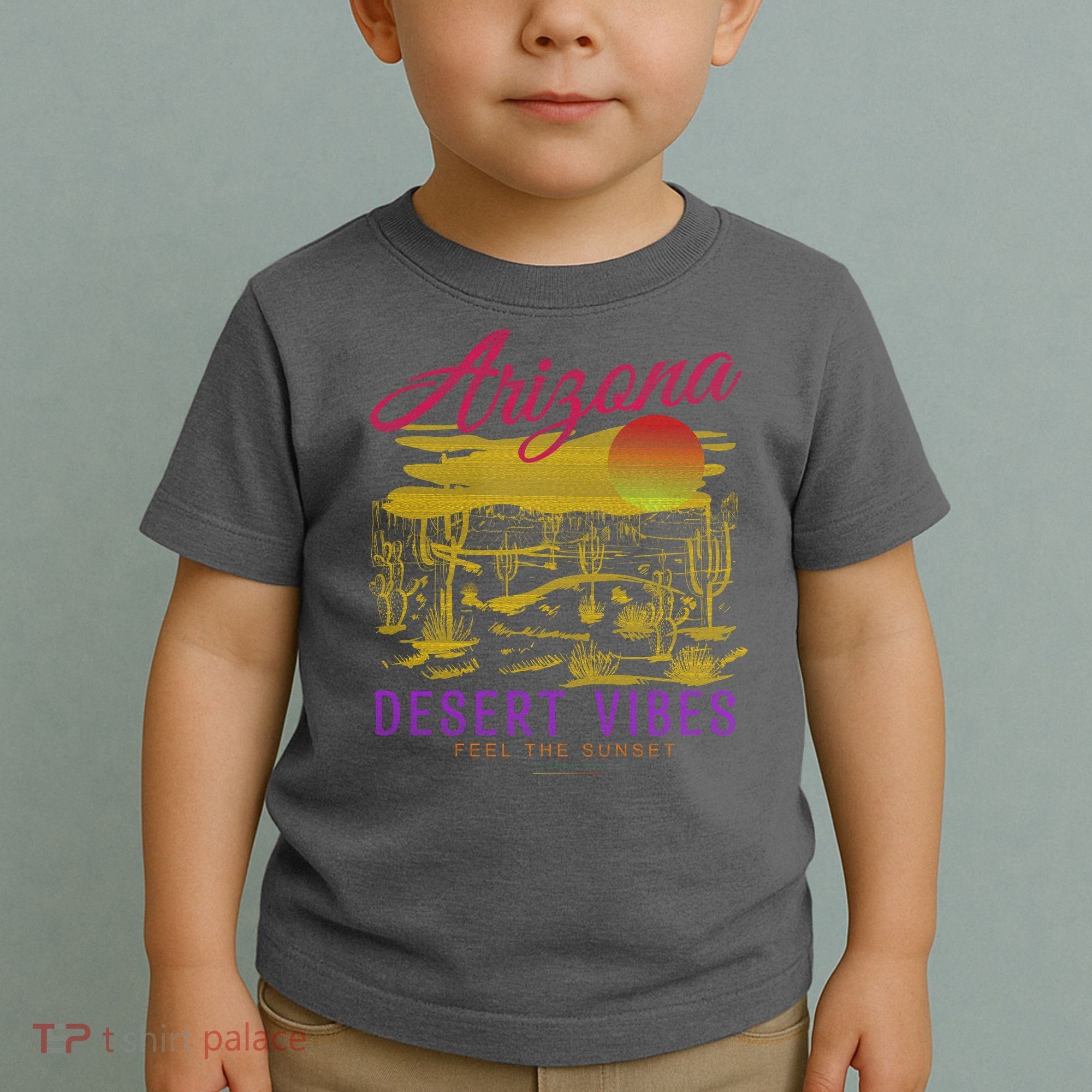 Arizona Retro Desert Vibes Toddler T-Shirt