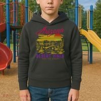 Arizona Retro Desert Vibes Kids Hoodie thumb 2