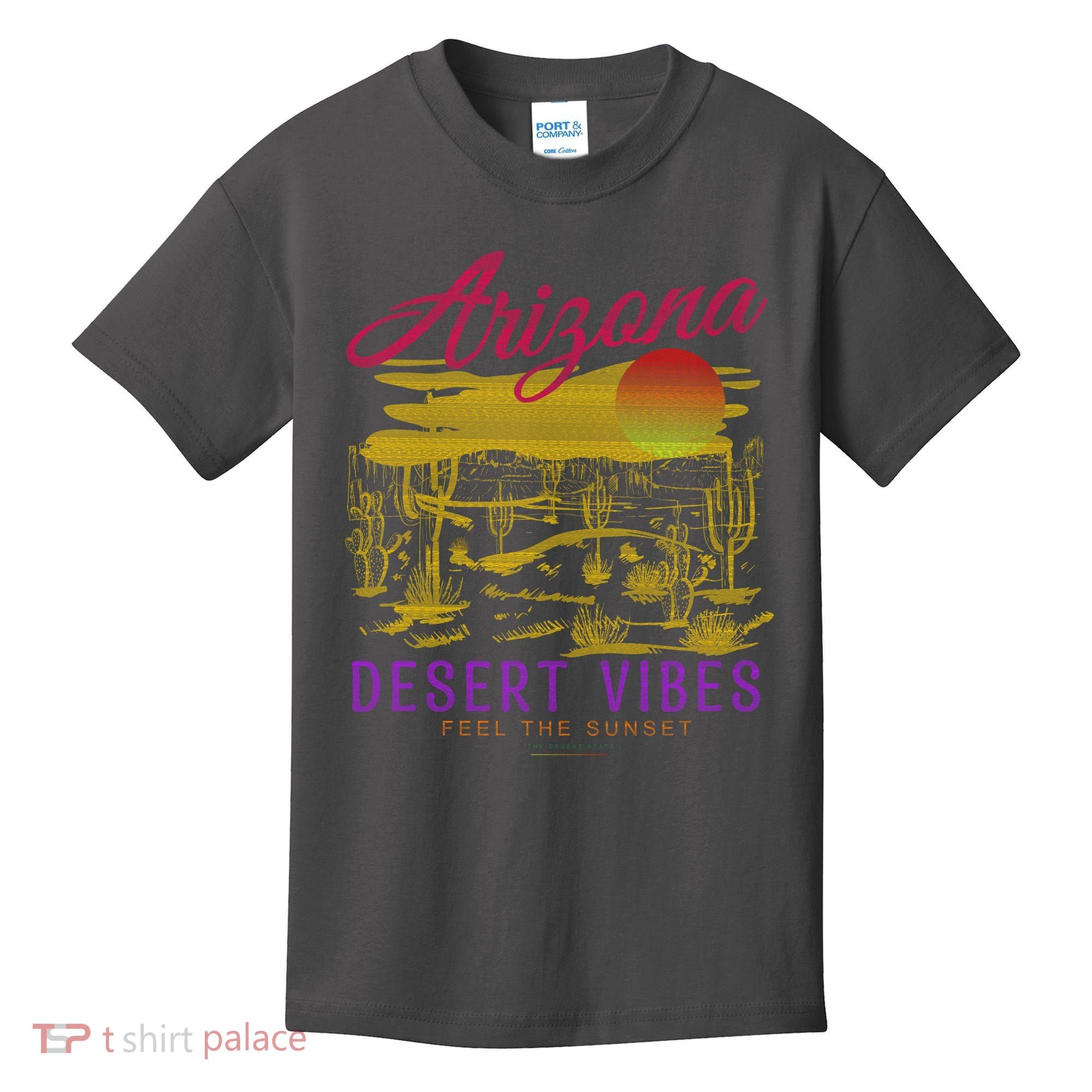 Arizona Retro Desert Vibes Kids T-Shirt