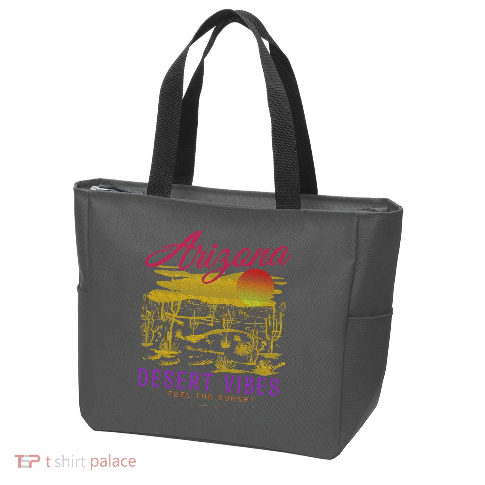 Arizona Retro Desert Vibes Tote Bag