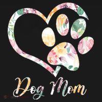 Animal Rescue Dog Paw Print Tie Dye Rainbow Dog Love Women's Hoodie thumb 2