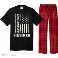ARMY Retired Distressed American Flag Pajama Set thumb 0