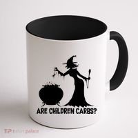 Are Children Carbs? Witch Coffee Mug thumb 1