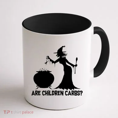 Are Children Carbs? Witch Coffee Mug back