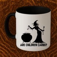 Are Children Carbs? Witch Coffee Mug thumb 2