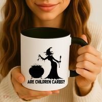 Are Children Carbs? Witch Coffee Mug thumb 3