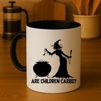 Are Children Carbs? Witch Coffee Mug thumb 4