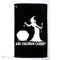 Are Children Carbs? Witch Golf Towel thumb 0