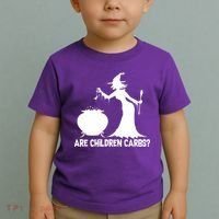 Are Children Carbs? Witch Toddler T-Shirt thumb 2