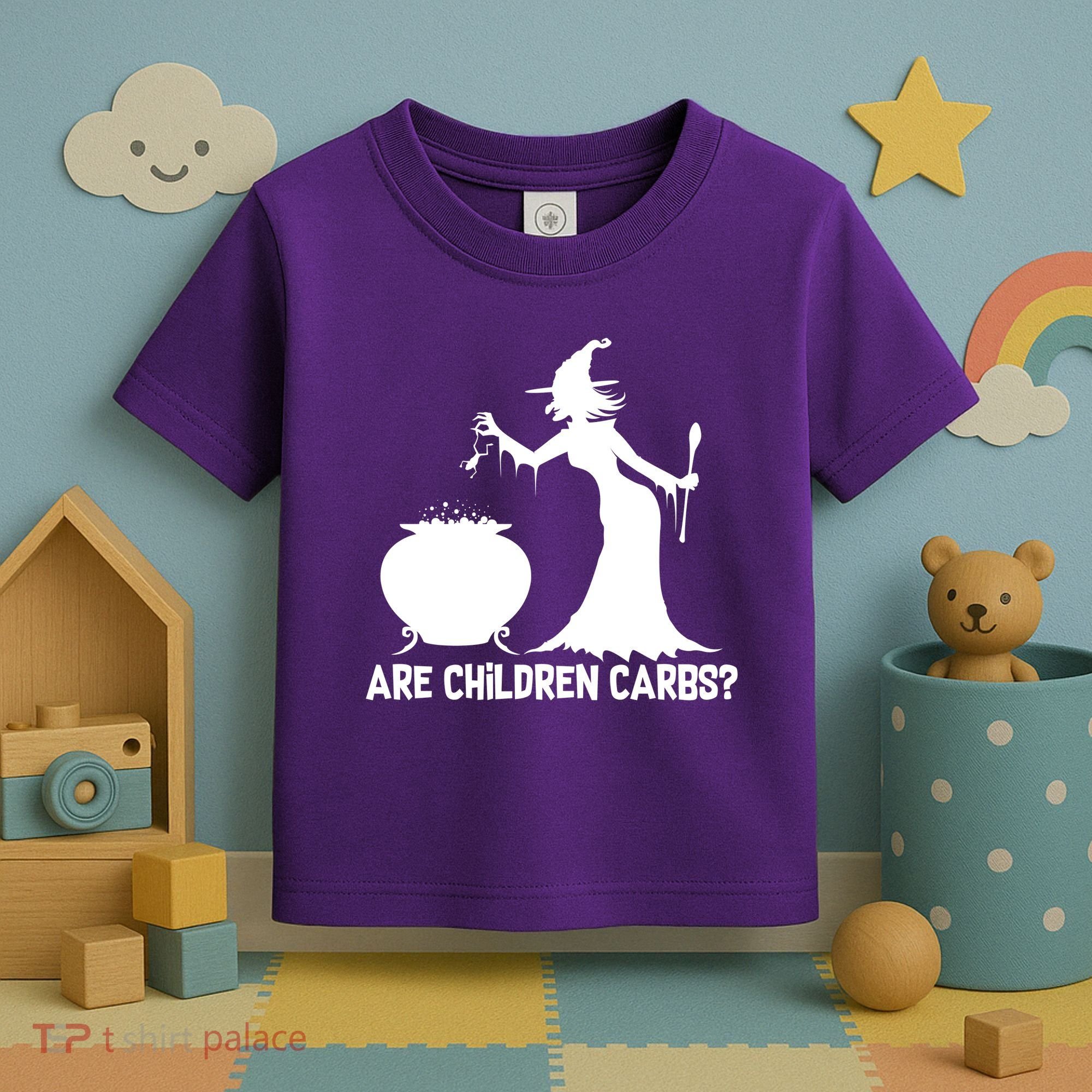 Are Children Carbs? Witch Toddler T-Shirt
