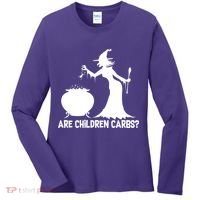 Are Children Carbs? Witch Women's Long Sleeve Shirt thumb 0