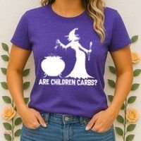 Are Children Carbs? Witch Women's T-Shirt thumb 2