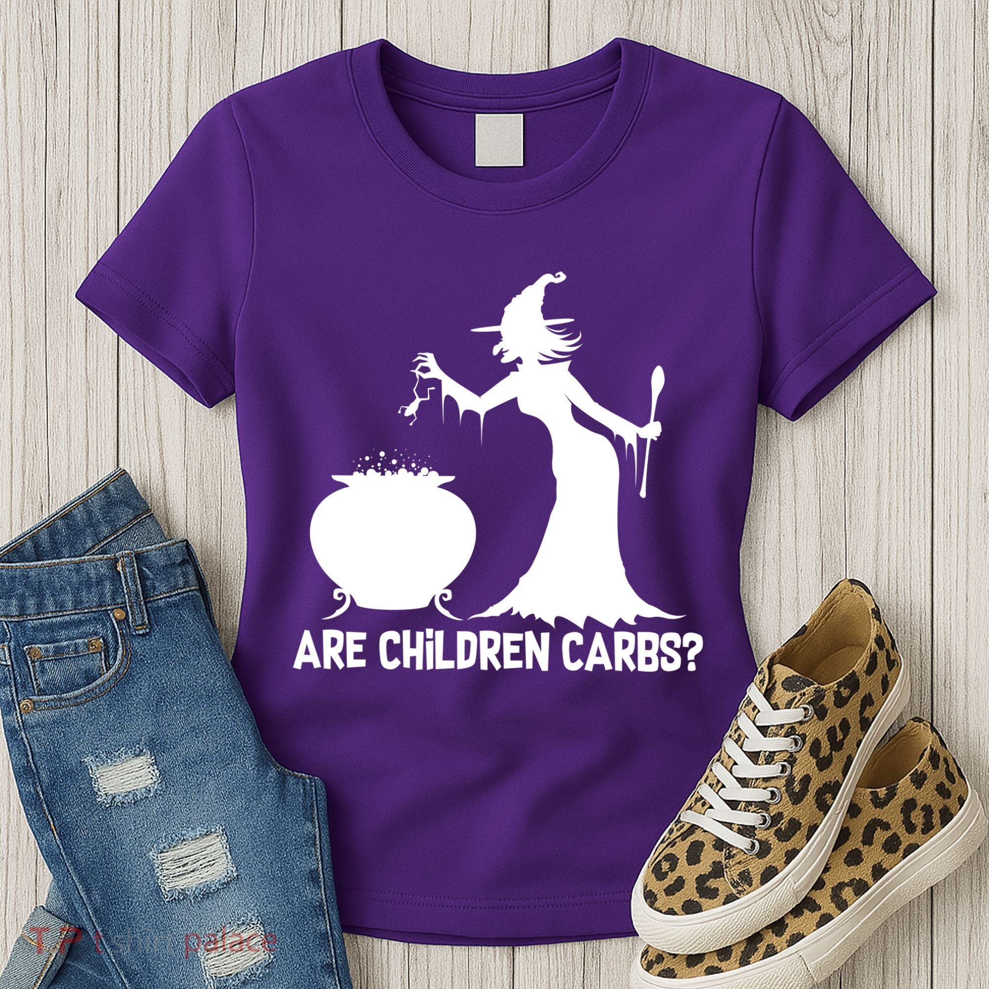 Are Children Carbs? Witch Women's T-Shirt