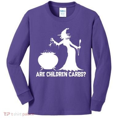 Are Children Carbs? Witch Kids Long Sleeve Shirt
