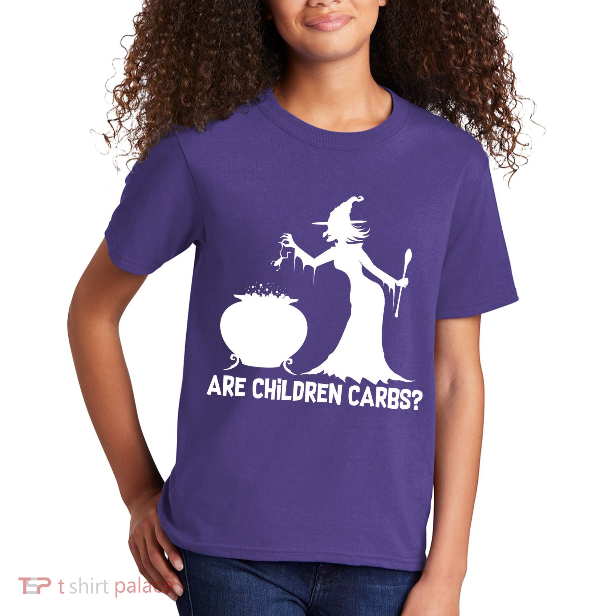 Are Children Carbs? Witch Kids T-Shirt