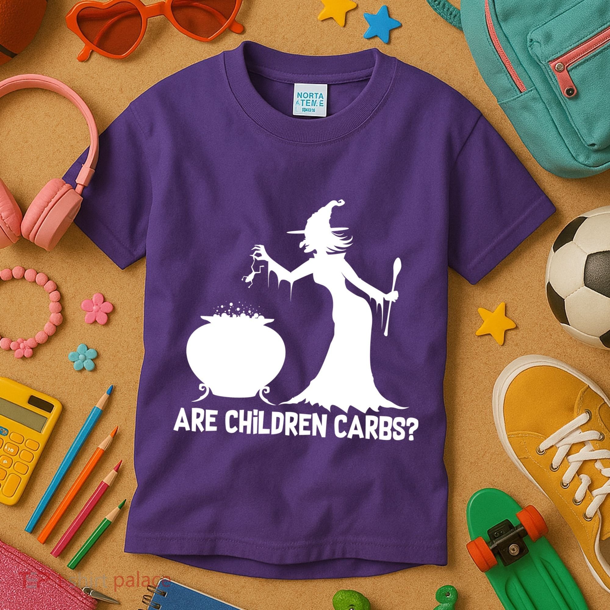 Are Children Carbs? Witch Kids T-Shirt