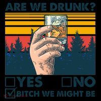 Are We Drunk? Yes No B*tch We Might Be Coffee Mug thumb 5
