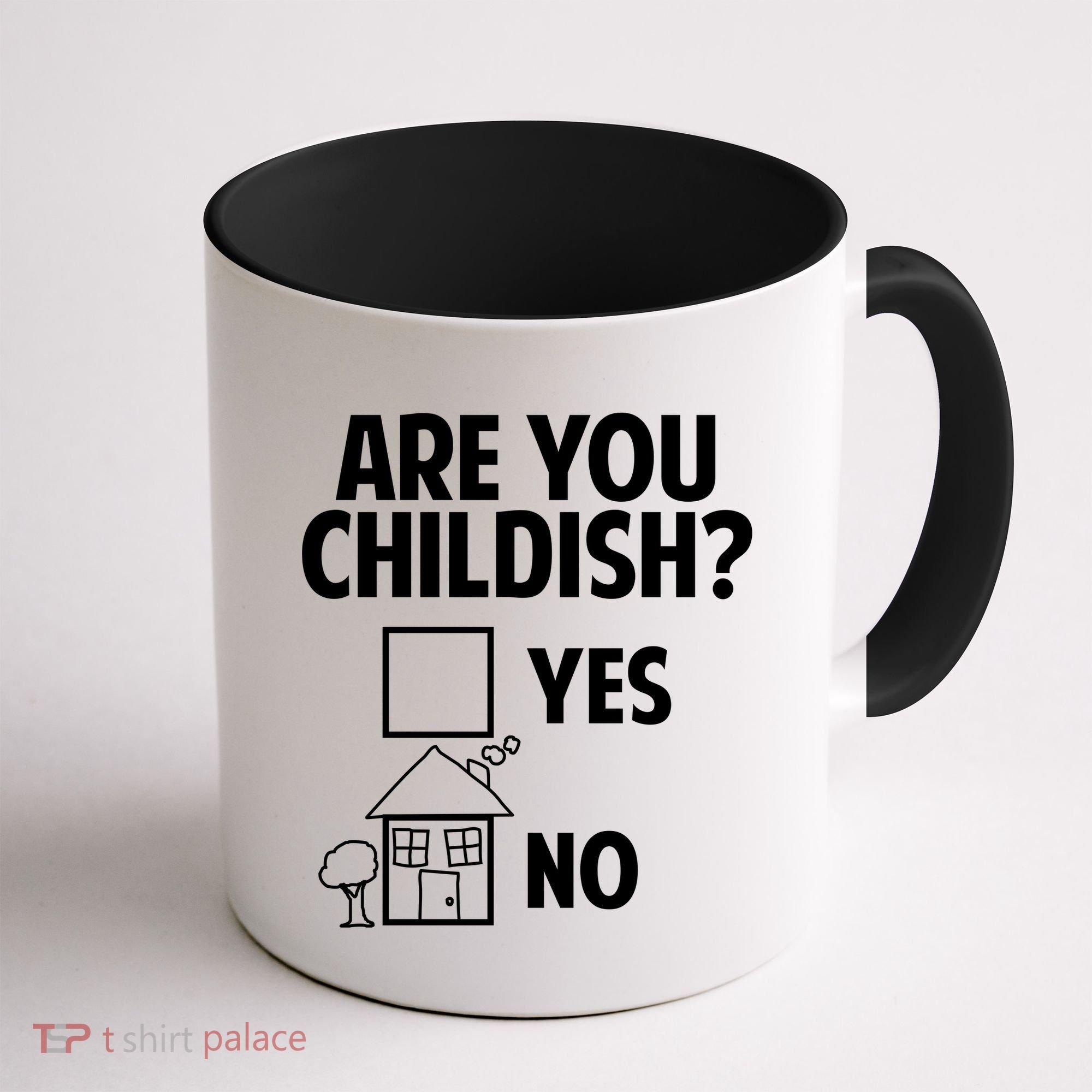 Are You Childish Yes Or No? Coffee Mug