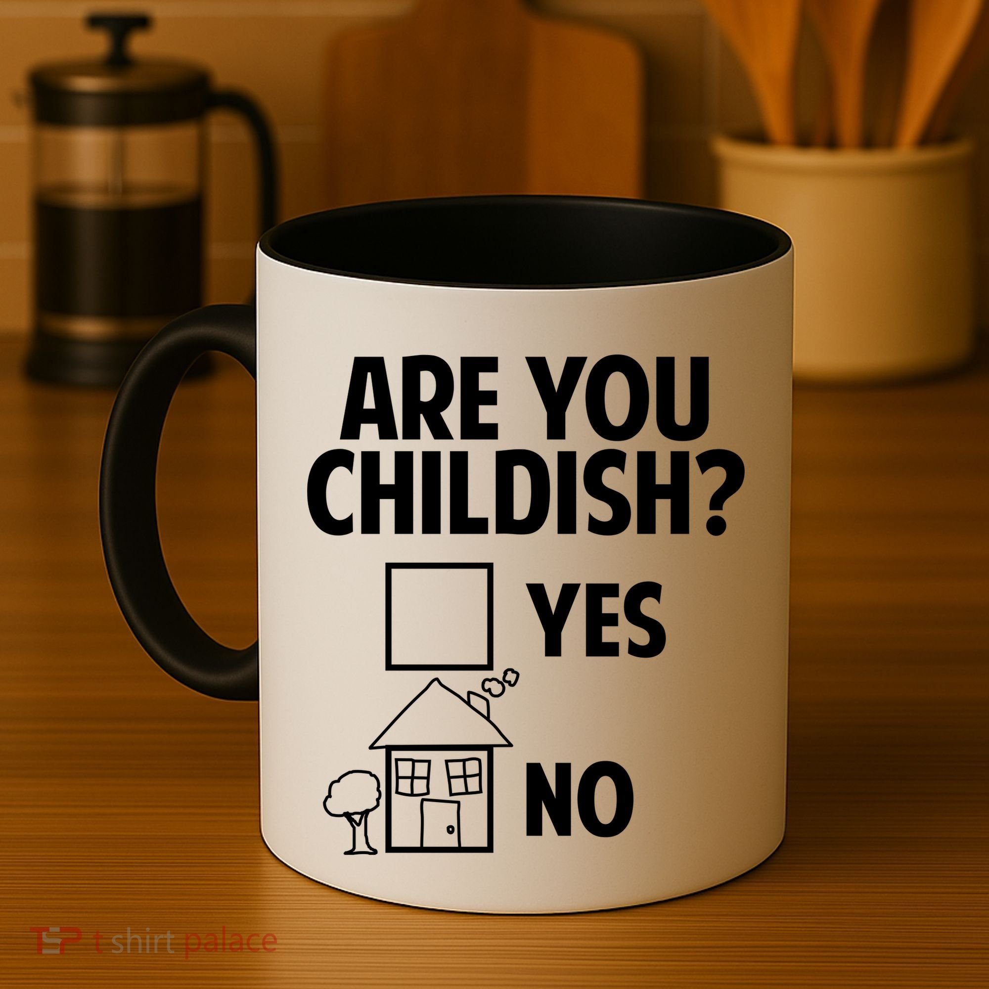 Are You Childish Yes Or No? Coffee Mug