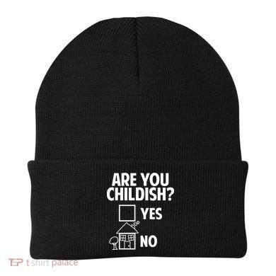 Are You Childish Yes Or No? Beanie