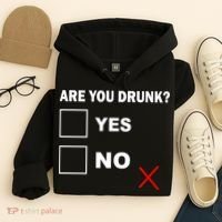 Are You Drunk? Yes or No Hoodie thumb 4