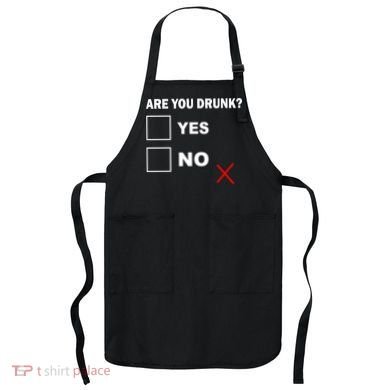 Are You Drunk? Yes or No Apron