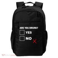 Are You Drunk? Yes or No Backpack thumb 0