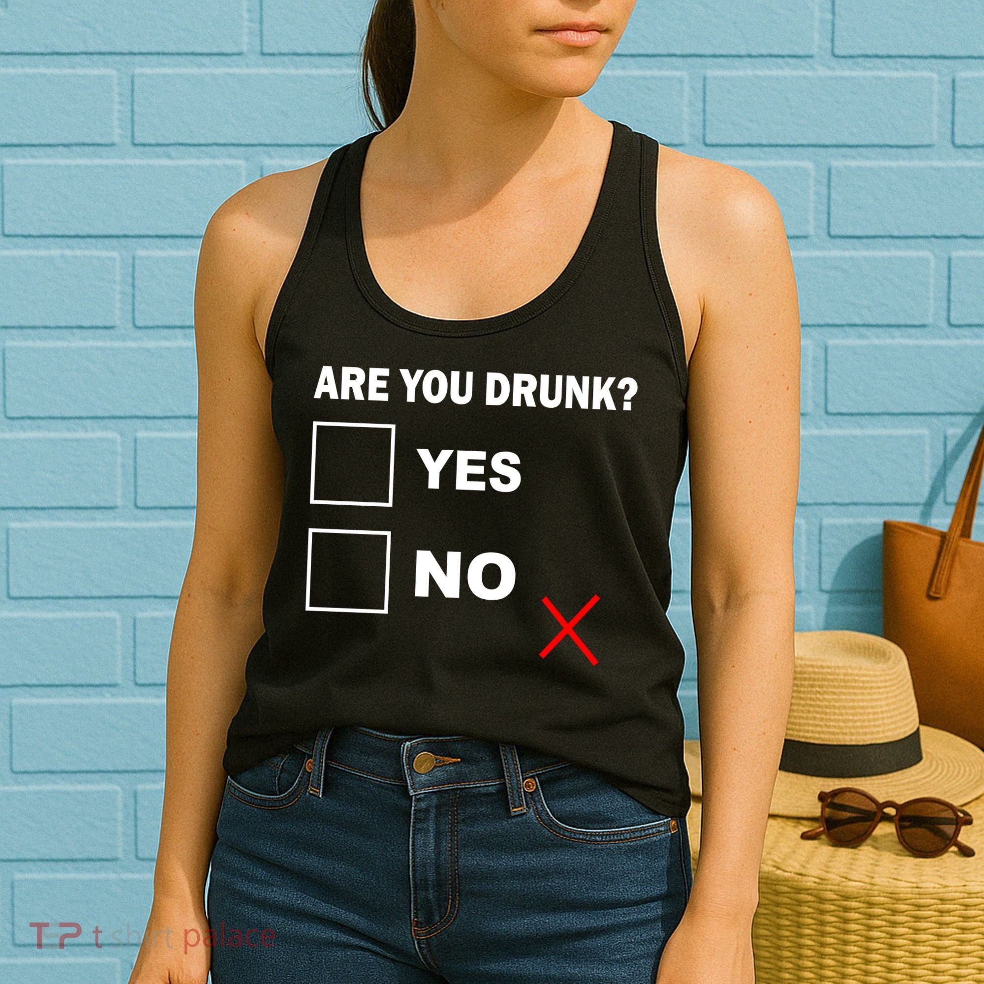 Are You Drunk? Yes or No Women's Tank Top