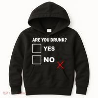Are You Drunk? Yes or No Kids Hoodie thumb 0