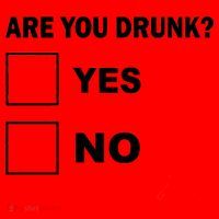 Are You Drunk? Yes or No Santa Hat thumb 1
