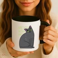 Are You Kitten Me Coffee Mug thumb 3