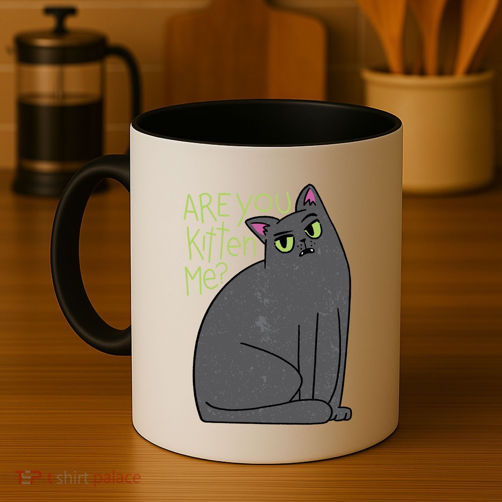 Are You Kitten Me Coffee Mug