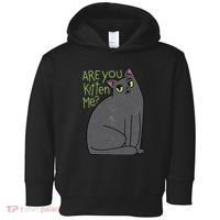 Are You Kitten Me Toddler Hoodie thumb 0