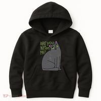 Are You Kitten Me Kids Hoodie thumb 0