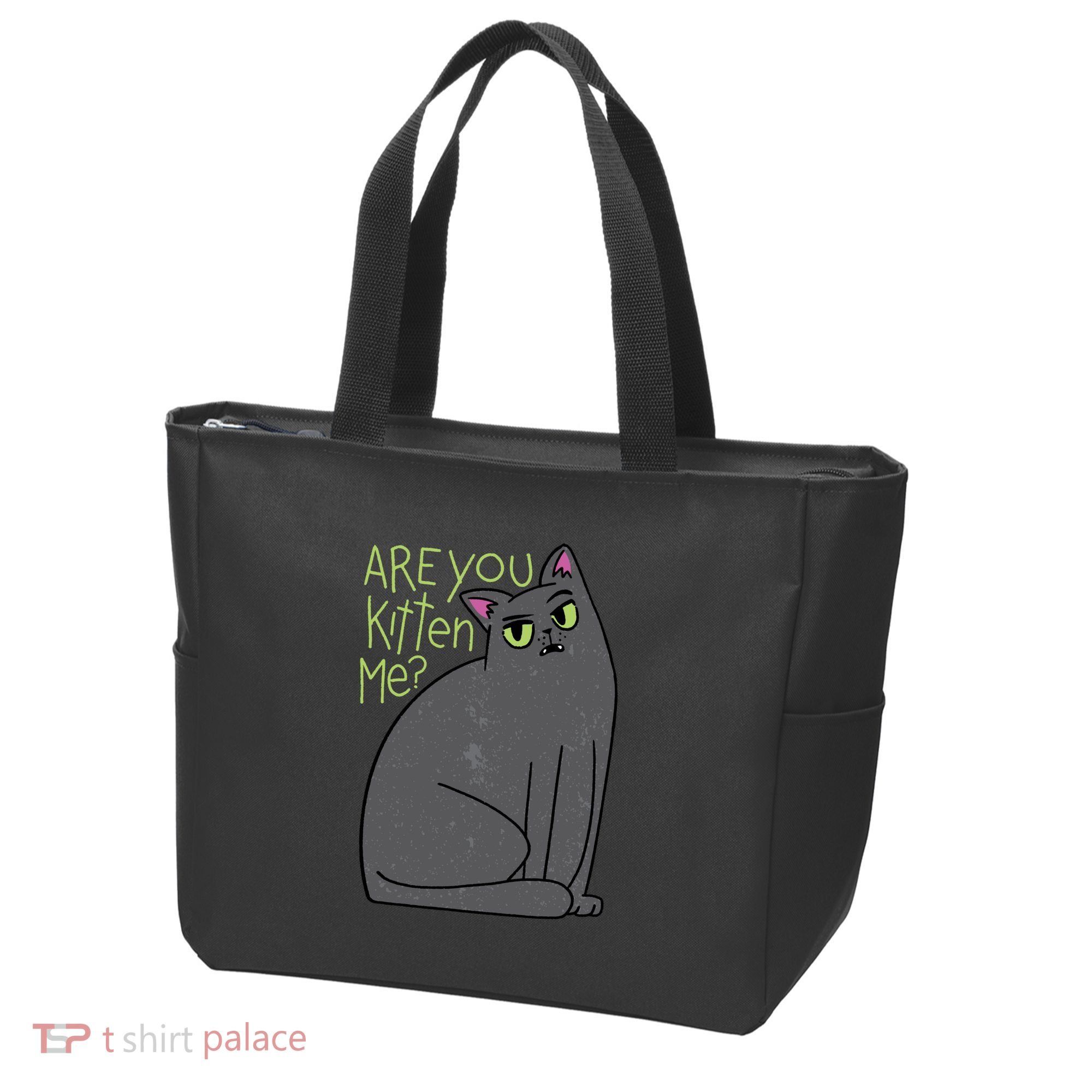 Are You Kitten Me Tote Bag