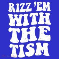 Autism Rizz Em With The Tism Funny Autistic Meme Groovy Cool Gift Mousepad thumb 1