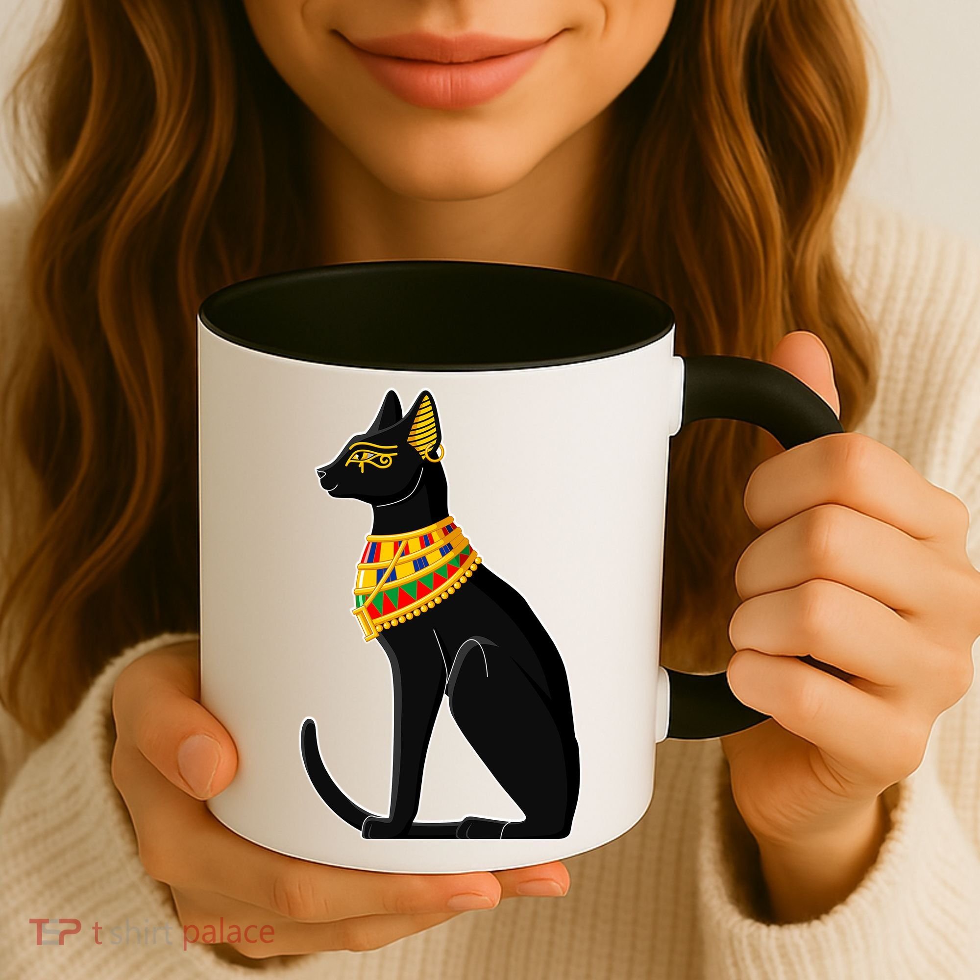 Aaron Rodgers Egyptian Cat Coffee Mug