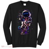Astronaut Rave Edm Techno Festival Psytrance Dubstep Sweatshirt thumb 0